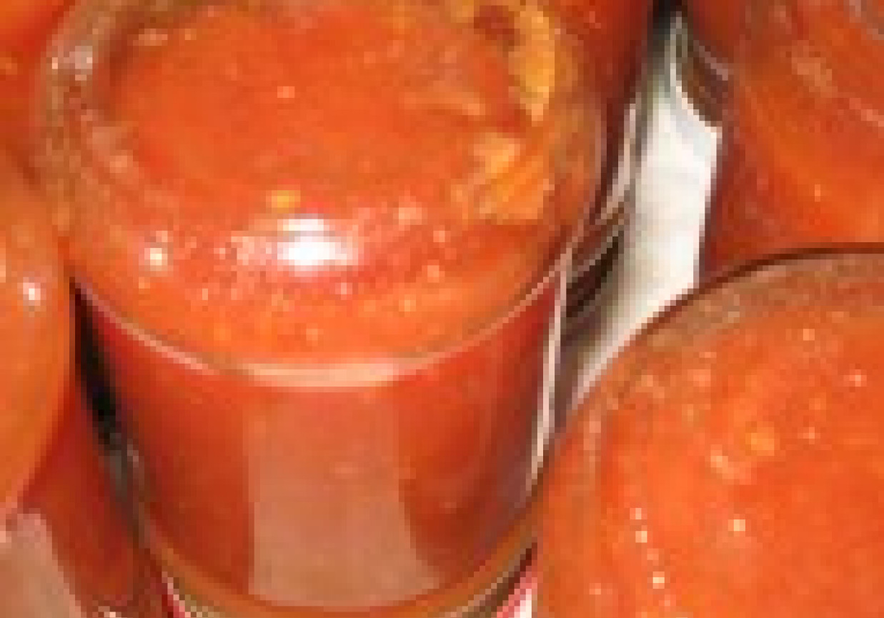 Domowy przecier pomidorowy foto