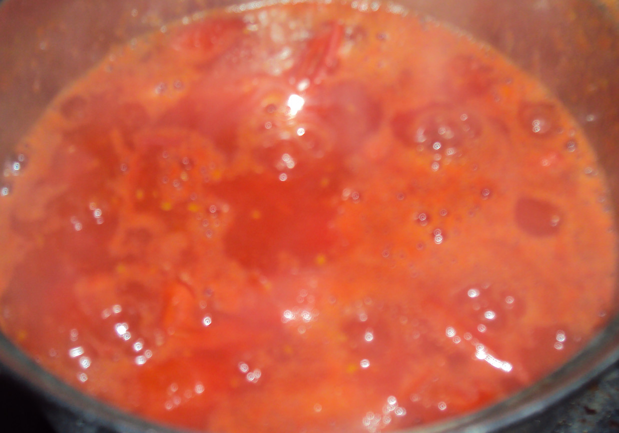Domowy sok pomidorowy foto