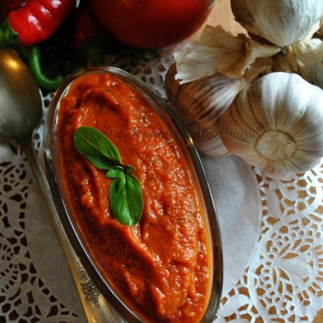 Krok 4 - Domowy sos pomidorowy z chili foto