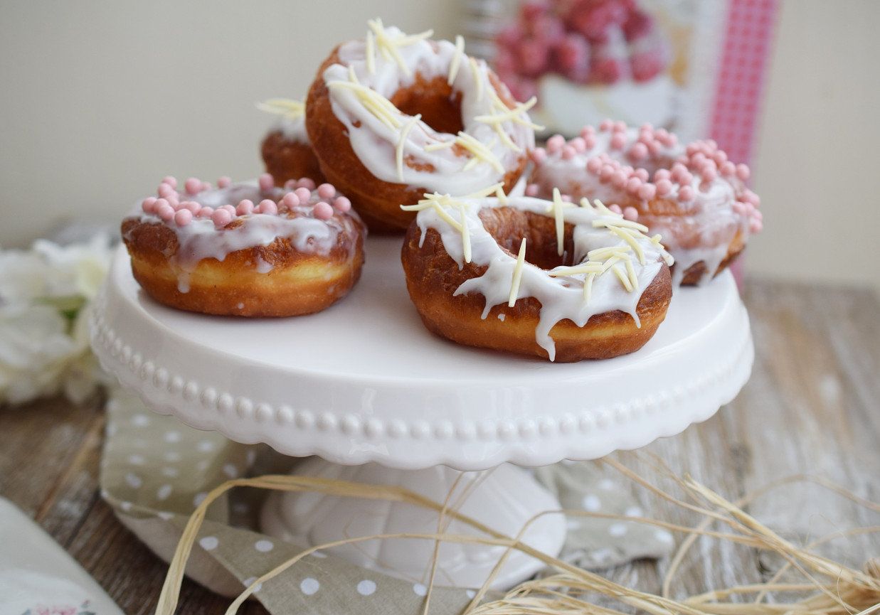 Donaty rumowe z lukrem foto