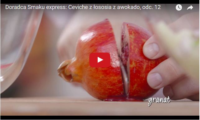 Doradca Smaku express: Ceviche z łososia z awokado, odc. 12