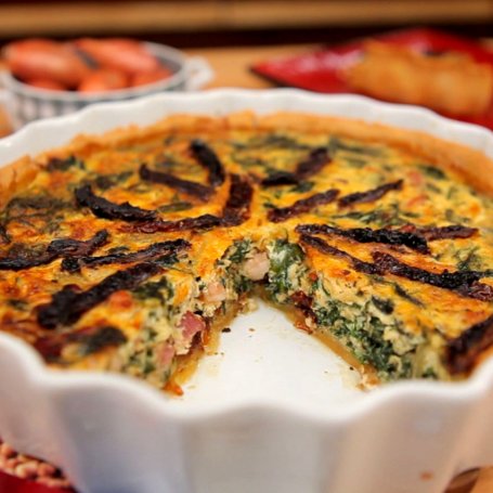 Krok 8 - Doradca Smaku III, odc. 21 Quiche ze szpinakiem i boczkiem foto