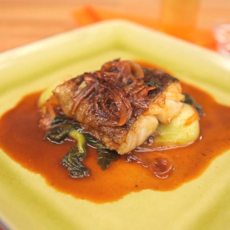 Krok 8 - Doradca Smaku III, odc. 58: Halibut z kapustą pak choi foto