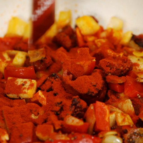Krok 4 - Doradca Smaku IV: Dorsz w sosie z chorizo, odc. 25 foto