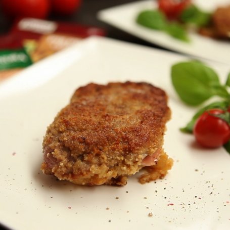 Krok 9 - Doradca Smaku, odc. 22: Cielęcina w roladzie Cordon Bleu z szynką i żółtym serem foto