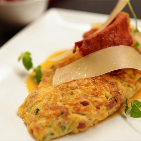 Krok 6 - Doradca Smaku, odc. 46: Omlet z szynką parmeńską i parmezanem foto