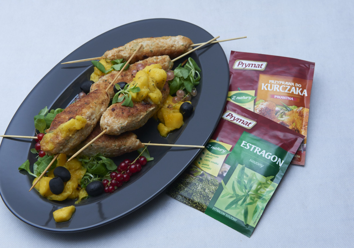 Doradca Smaku V: Szaszłyki z kurczaka z salsą mango