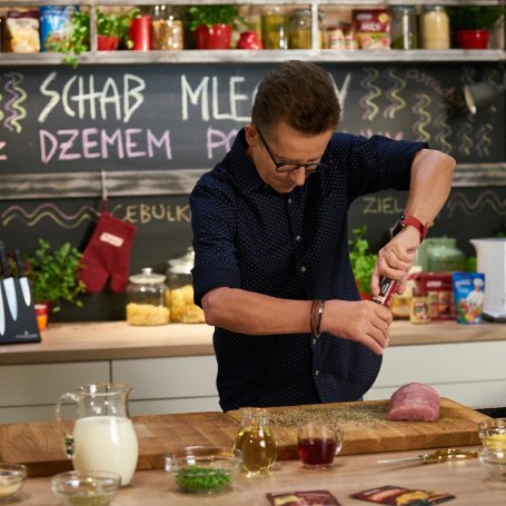 Krok 1 - Doradca Smaku VI: Schab mleczny z dżemem pomidorowym, odc. 32 foto