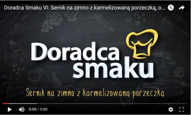 Doradca Smaku VI: Sernik na zimno z karmelizowaną porzeczką, odc. 26