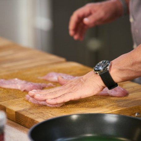 Krok 2 - Doradca Smaku VI: Smażony indyk z ketchupem śliwkowym, odc. 16 foto