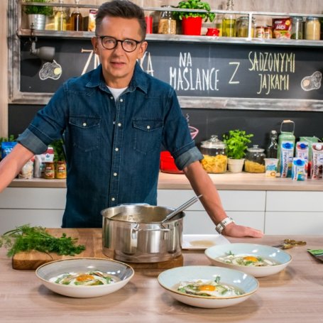 Krok 4 - Doradca Smaku VI: Zalewajka na maślance z sadzonymi jajkami, odc. 17 foto