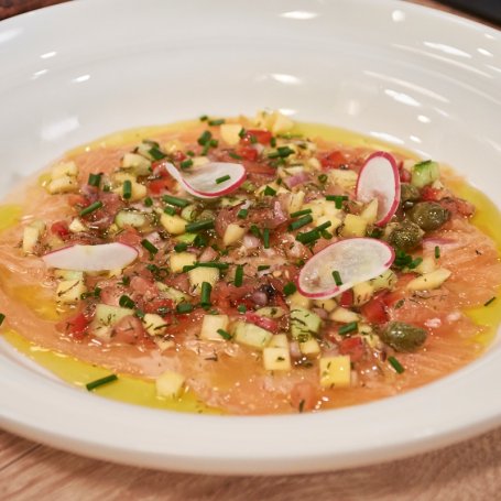 Krok 4 - Doradca Smaku VII: Carpaccio z łososia, odc. 26 foto