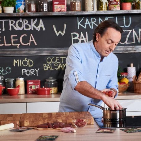 Krok 2 - Doradca Smaku VIII: Wątróbka cielęca w karmelu balsamicznym, odc. 14 foto