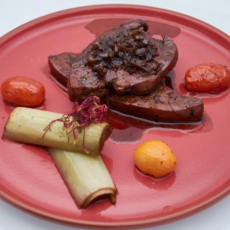 Krok 5 - Doradca Smaku VIII: Wątróbka cielęca w karmelu balsamicznym, odc. 14 foto