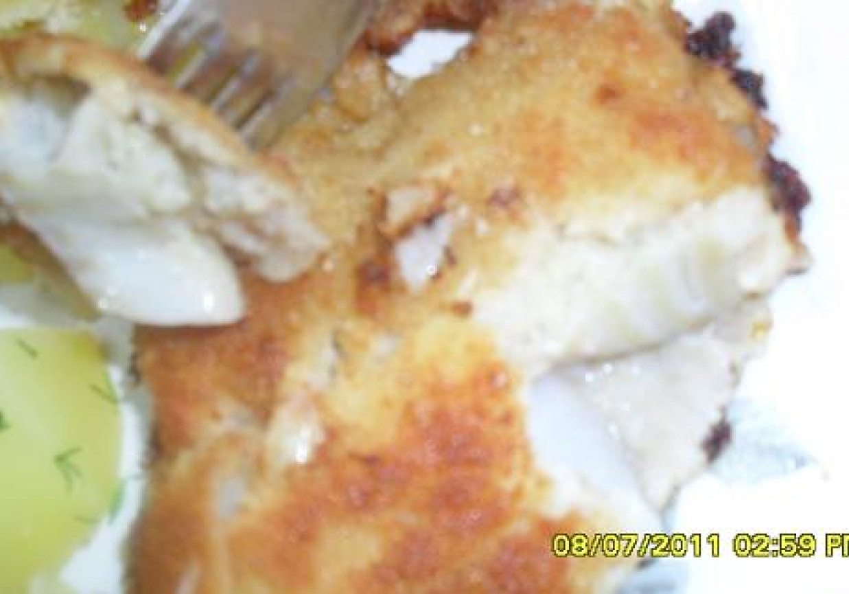 Dorsz panierowany foto