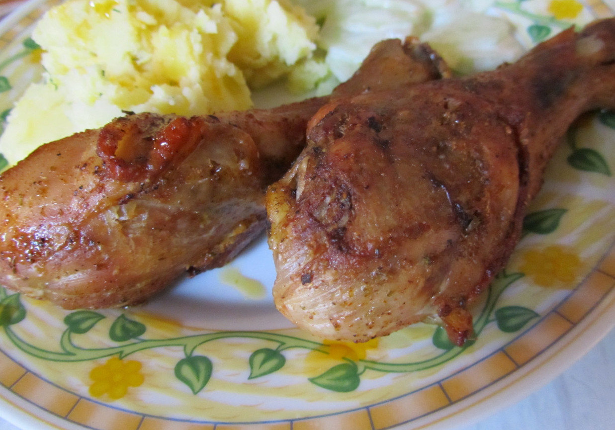 Dramstiki miodowe z kurczaka DoradcaSmaku.pl