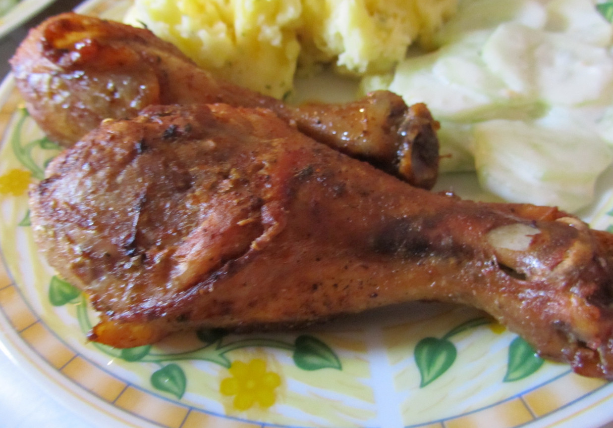 Dramstiki miodowe z kurczaka DoradcaSmaku.pl