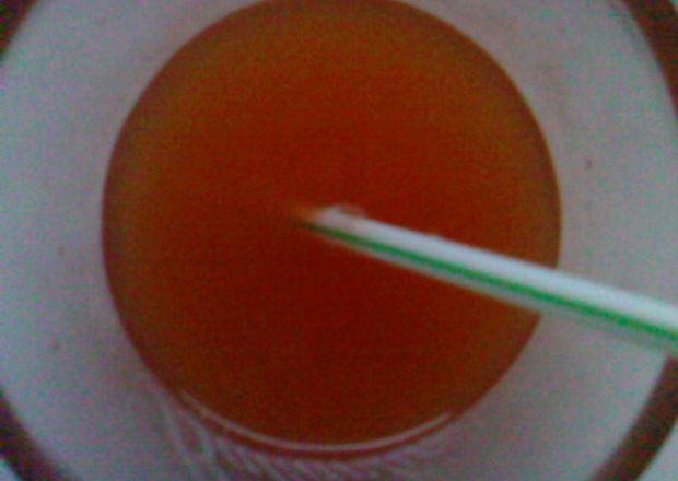 Fotografia przedstawiająca Drink pomarańczowo - brzoskwiniowy