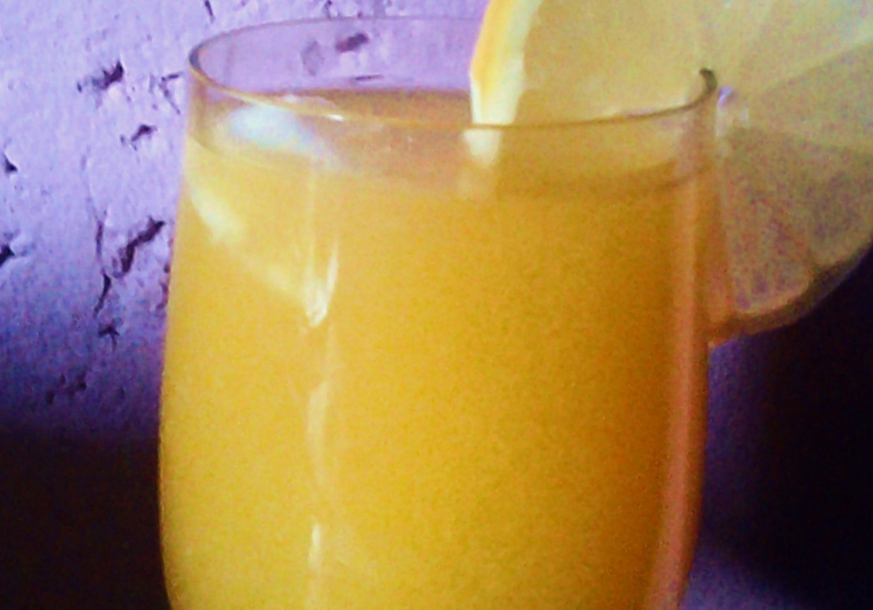 Drink pomarańczowy relaks foto