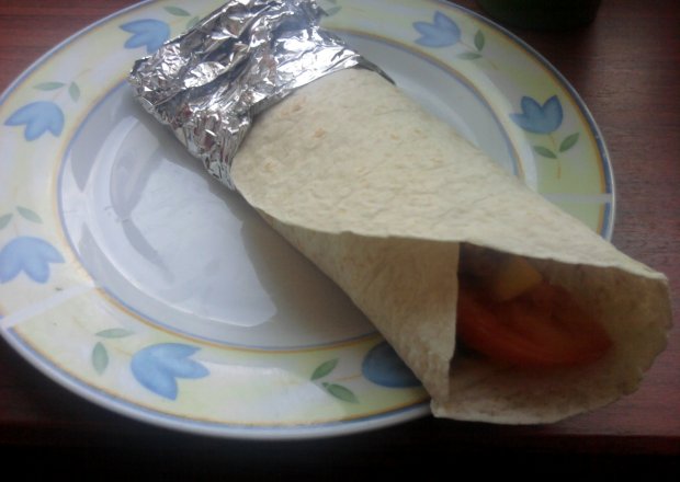 Fotografia przedstawiająca Drobiowa tortilla