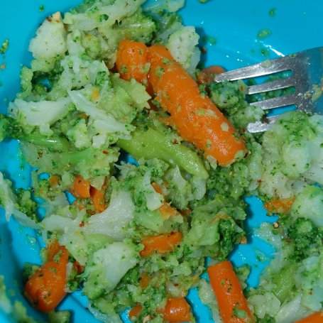 Krok 3 - Drobiowe roladki z warzywami i serem foto