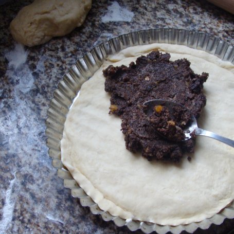 Krok 2 - Drożdżowa gwiazda z makiem foto