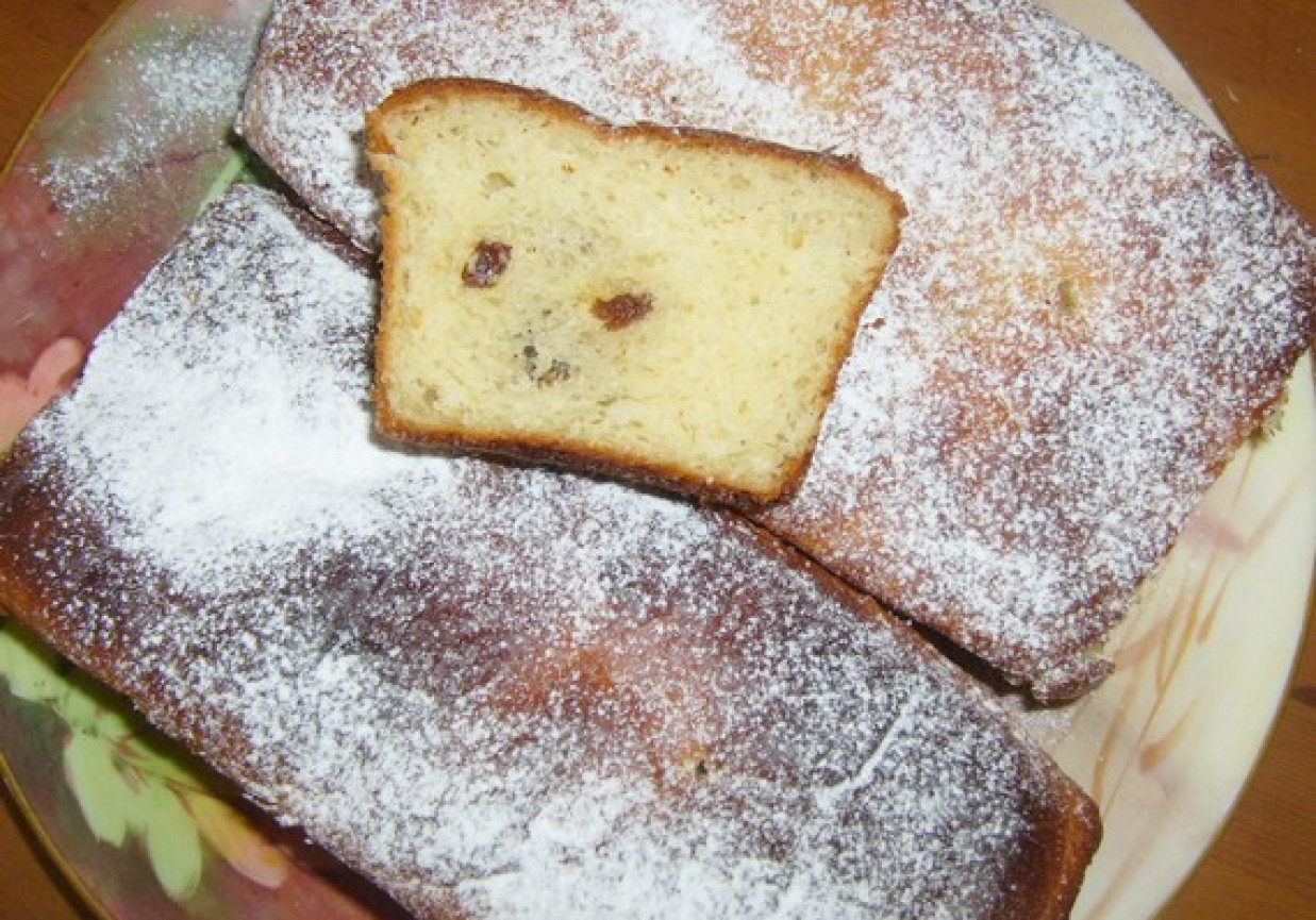 drożdżowe lekkie ciasto o smaku pomarańczy (leniwe).... foto