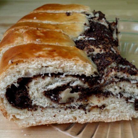 Krok 5 - Drożdżowy makowiec foto
