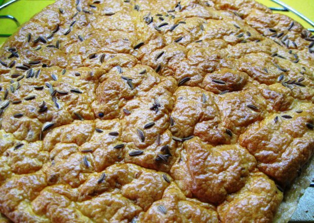 Fotografia przedstawiająca Dukanowy chleb kminkowy