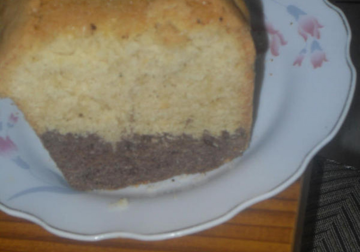 Dwukolorowa babka piaskowa foto