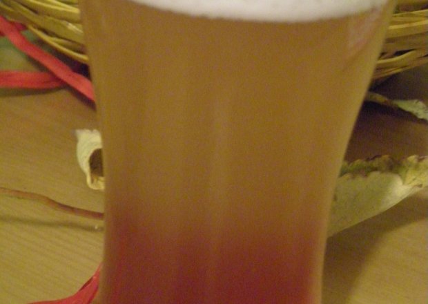 Fotografia przedstawiająca Dwukolorowe piwo