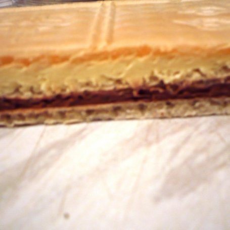 Krok 1 - dwukolorowy wafel foto
