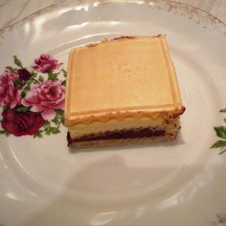 Krok 3 - dwukolorowy wafel foto
