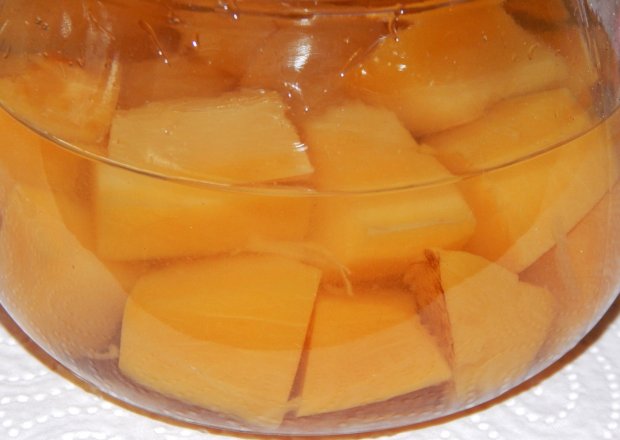 Fotografia przedstawiająca Dynia w syropie ananasowym