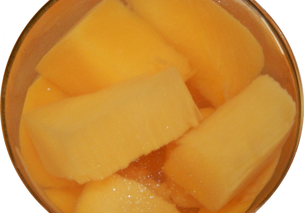 Dynia w syropie ananasowym foto