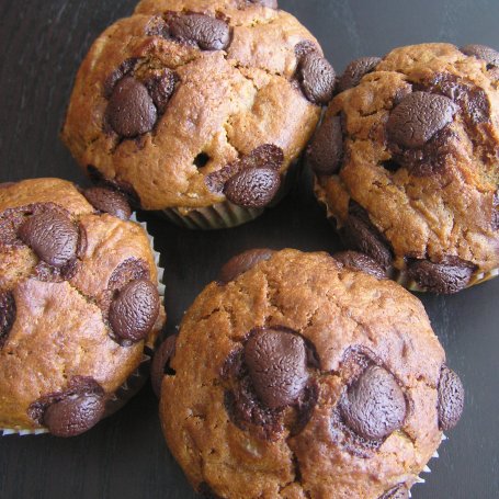 Krok 5 - Dyniowe muffinki z piegami foto