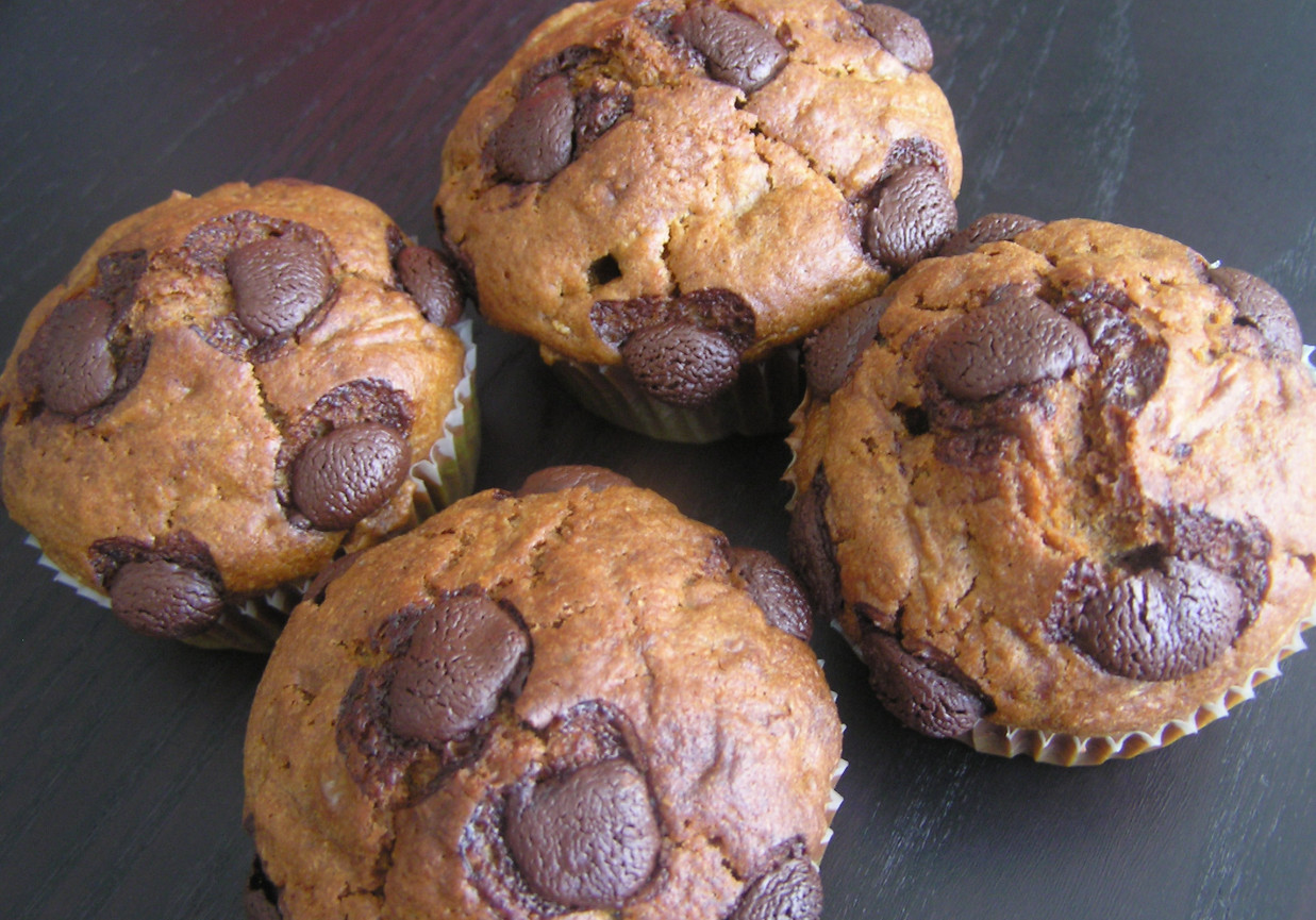 Dyniowe muffinki z piegami foto