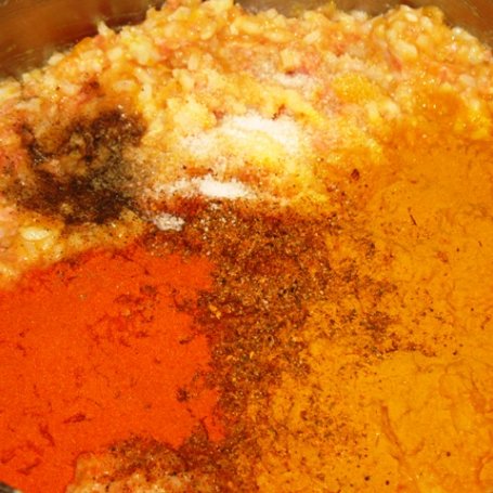 Krok 2 - Dyniowy paprykarz z curry foto