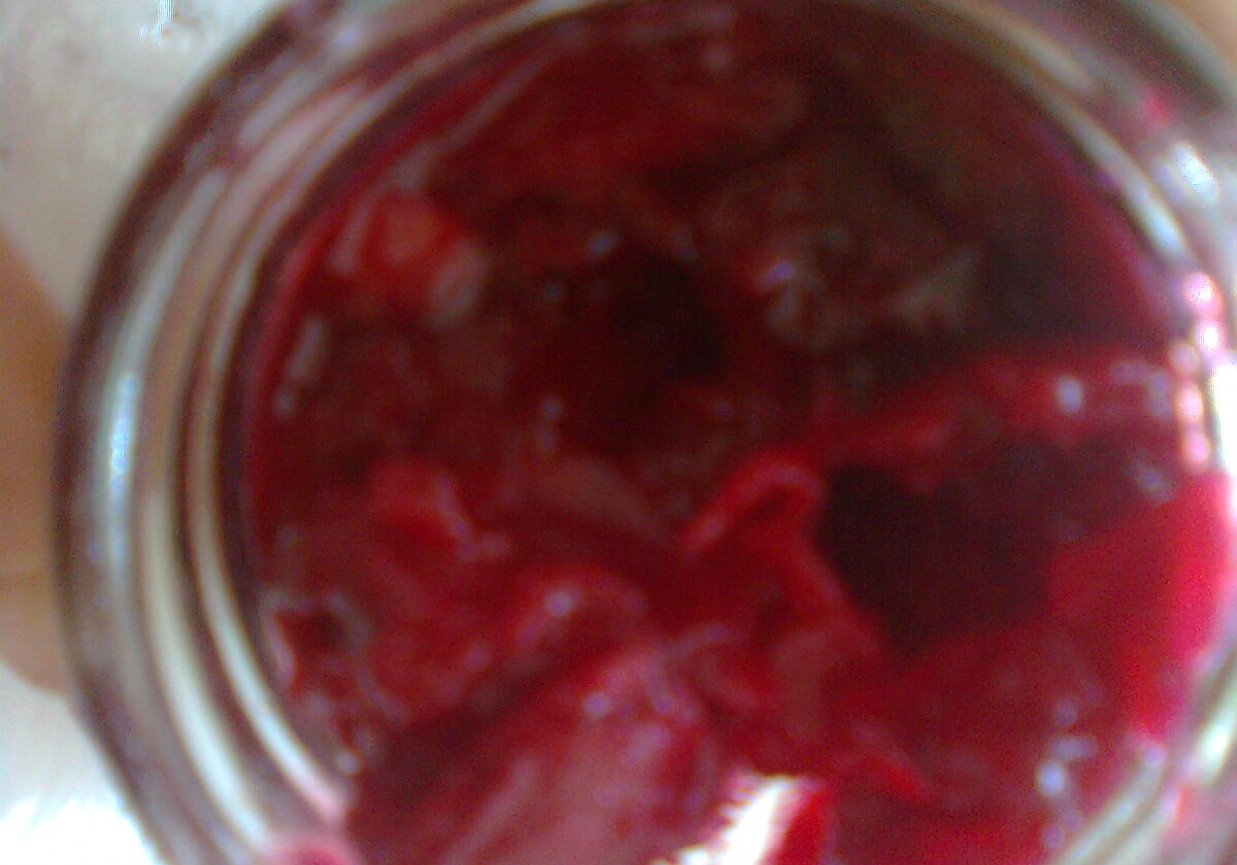 Dżem czereśniowy z cytrynową nutą foto