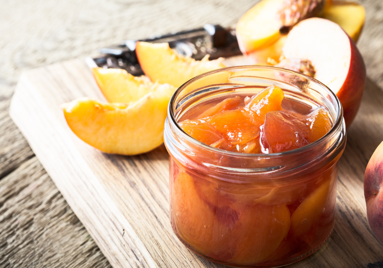 Dżem z brzoskwini foto