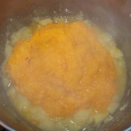 Krok 3 - Dżem z dyni, jabłek i dodatkiem galaretki pomarańczowej foto