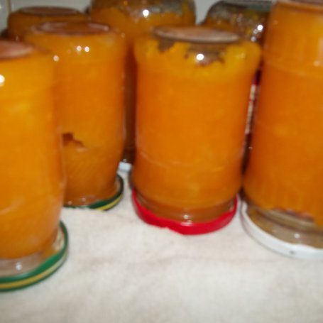 Krok 6 - Dżem z dyni, jabłek i dodatkiem galaretki pomarańczowej foto