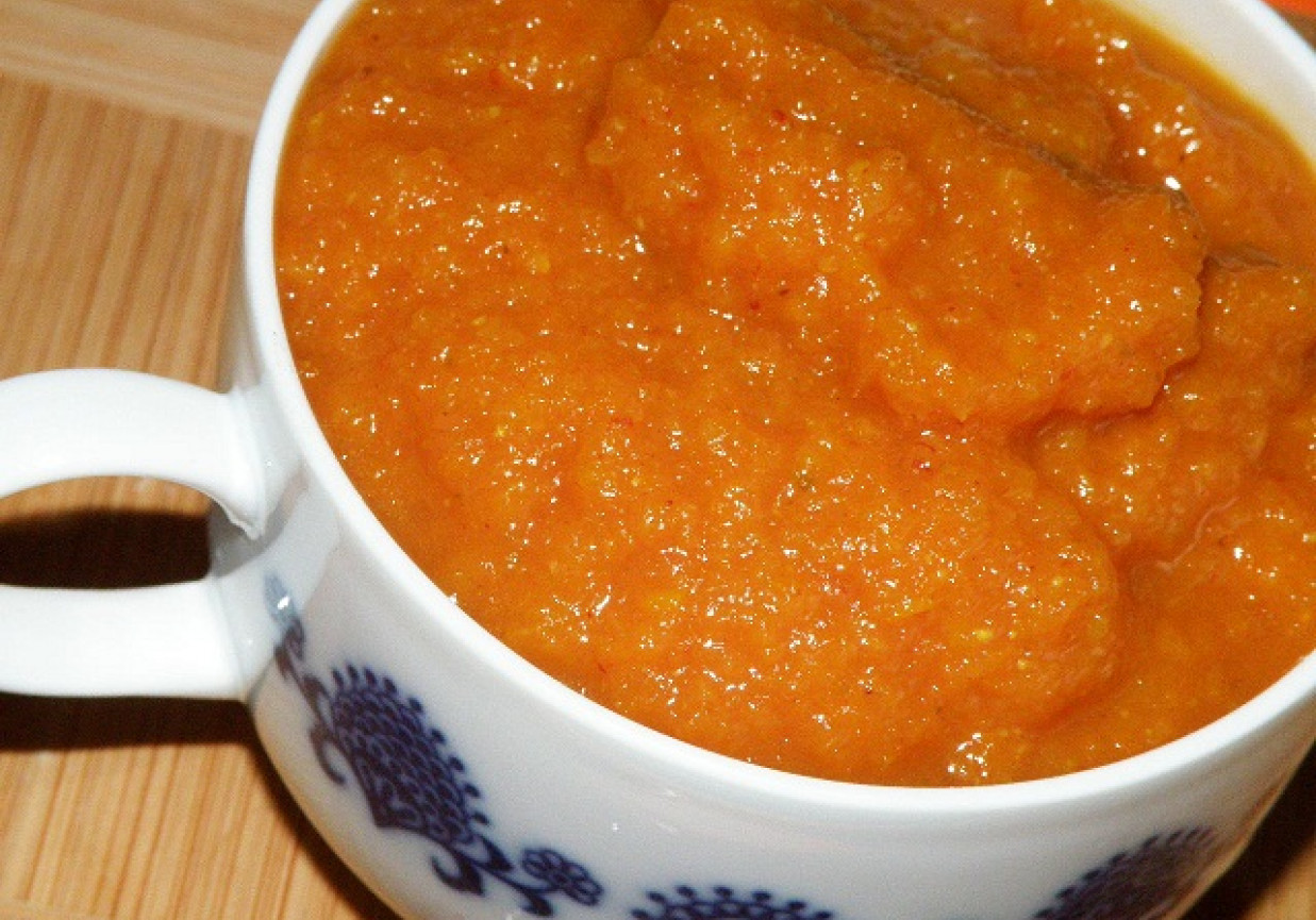 Dżem złocisty z cukinii i nektarynek foto