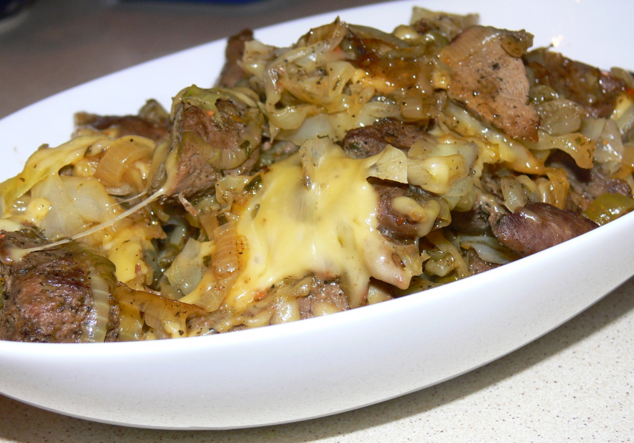 Dziczyzna z serem foto