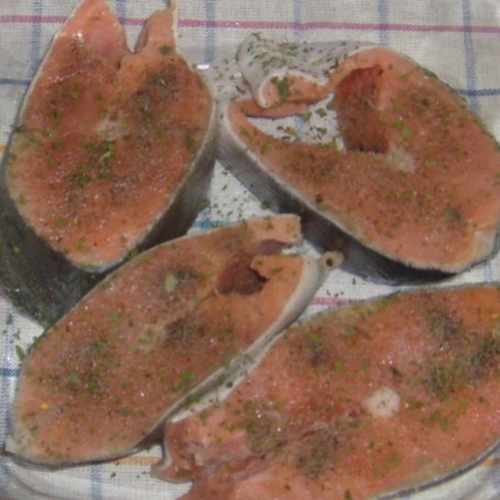 Krok 1 - DZIKI ŁOSOŚ Z PATELNI GRILLOWEJ foto