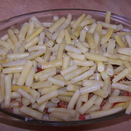 Krok 5 - Eksperyment w kuchni, czyli zapiekanka z kalafioru i fasolki :) foto
