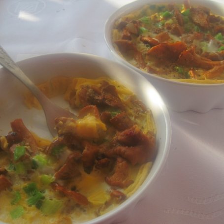 Krok 4 - Ekspresowa frittata z kurkami foto