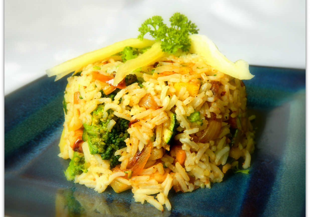 Ekspresowa potrawka z ryżem foto