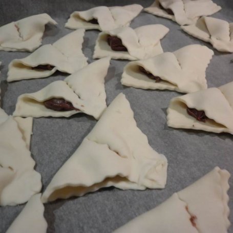 Krok 3 - Ekspresowe ciasteczka francuskie z pastą sezamową tahini. foto