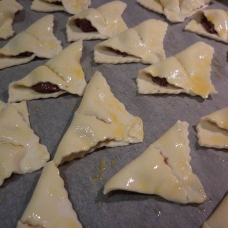 Krok 4 - Ekspresowe ciasteczka francuskie z pastą sezamową tahini. foto